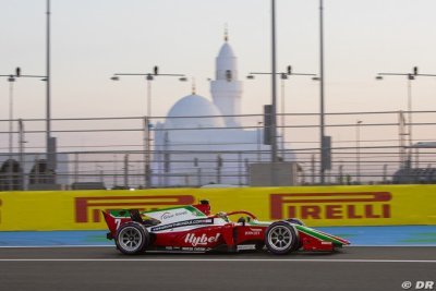 F2, Djeddah, Course Principale&nbsp;: Vesti gagne, Martins en tête à queue