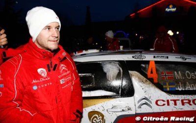 Ostberg fastest in Sweden shakedown