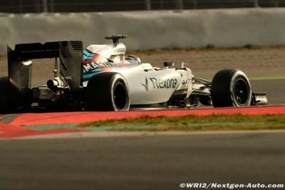 L’équipe Williams heureuse avec ses pilotes