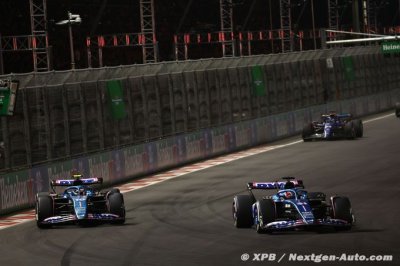 Famin : ’Tout s’est fait dans la gestion des pneus’ entre Ocon et Gasly