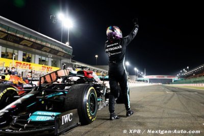 Du départ à l’arrivée, Hamilton ne s’est jamais senti menacé à Losail