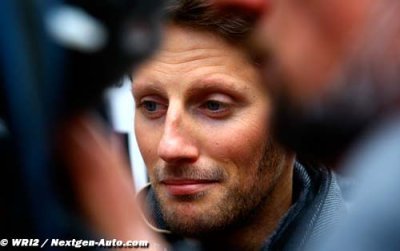 Q&A with Grosjean - The top step is always our target