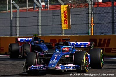 Ocon a ’pris son mal en patience’ pour terminer dixième au Mexique