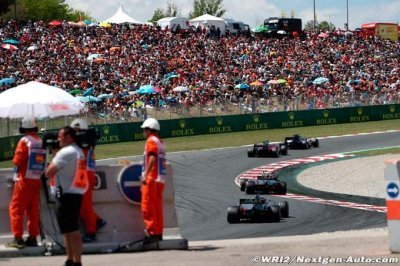 Steiner salue les décisions des commissaires de piste à Barcelone