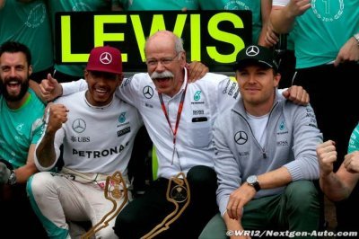 Zetsche&nbsp;: Nous devons respecter la décision de Nico