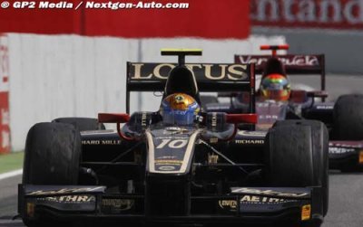Esteban Gutierrez wins incident filled GP2 Feature Race