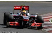 Hamilton s'est perdu dans le trafic