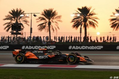 Abu Dhabi, EL2&nbsp;: Norris emmène un doublé McLaren F1