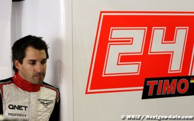 Timo Glock sur le point de quitter Marussia&nbsp;!