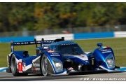Three Peugeot 908s at Le Mans Test day