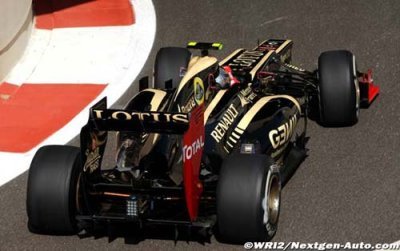 Lotus à fond sur le développement du Coanda
