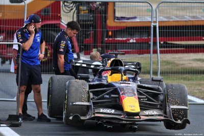 Red Bull confirme la cause de l’abandon de Verstappen à Silverstone
