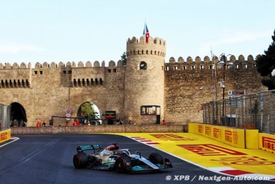 Russell&nbsp;: Mercedes F1 en retard sur ses attentes à Bakou