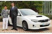 Les pilotes Sauber roulent en Subaru !