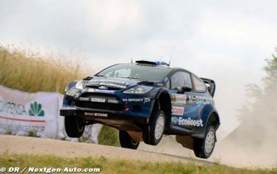 Hirvonen in podium fight