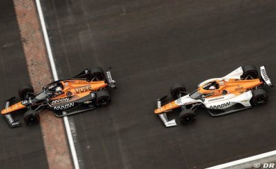 McLaren place deux voitures dans le top 10 de l’Indy 500