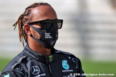 Hamilton voit des évolutions positives dans la campagne WeRaceAsOne
