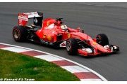 Ferrari n'a pas réduit l'écart sur Mercedes