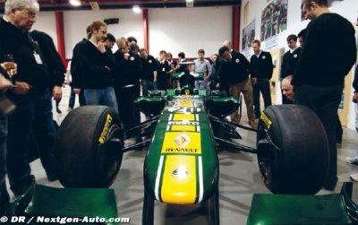 Team Lotus T128 technical talk