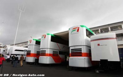 Police visit Sutil’s Force India team in Germany