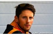 Grosjean lost cool in Lotus garage