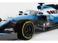 2019 Williams car not yet in Barcelona