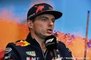 Verstappen n'a pas cherché à s'inspirer de l'expérimenté Pérez