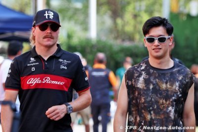 Bottas&nbsp;: Zhou ’mérite vraiment sa place’ chez Alfa Romeo F1