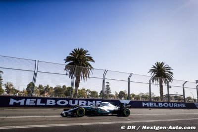 Melbourne, EL3&nbsp;: Hamilton de peu devant Vettel