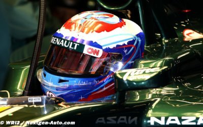Petrov est satisfait des évolutions sur sa Caterham
