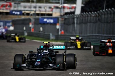 Bottas takes controlled win in Russia after Hamilton is penalised
