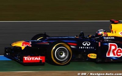 Vettel a baptisé sa Red Bull RB8