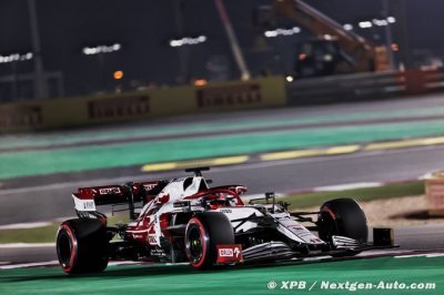 Alfa Romeo ne marque aucun point mais se satisfait de la performance