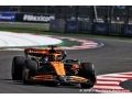 McLaren F1 'doit encore trouver du rythme' au Mexique