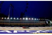 Sainz et Verstappen découvrent Singapour