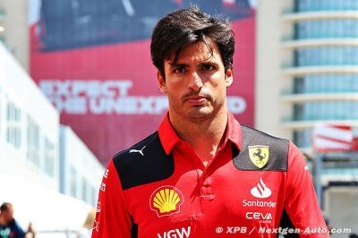 Sainz&nbsp;: Ferrari va ’dans la bonne direction’ après Bakou
