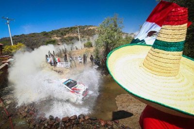 Kris Meeke leads Mexico shakedown