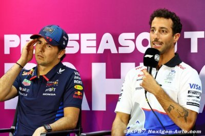 Une clause pourrait permettre à Ricciardo de remplacer Perez