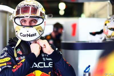 ’Too early’ to say Perez in front - Verstappen