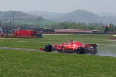 Kvyat a eu droit à 118 tours à bord de la Ferrari SF71-H