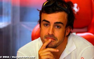 Alonso semble pessimiste pour Felipe Massa