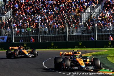 Brown&nbsp;: ’Piastri sera à la hauteur de Norris’ chez McLaren F1