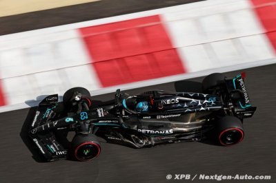 Abu Dhabi, EL3&nbsp;: Russell se place devant les pilotes McLaren F1