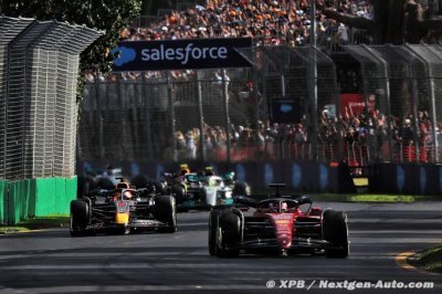 Le Grand Prix d’Australie de F1 sur le point d’être prolongé