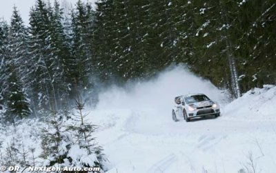 Ogier and Volkswagen defend their lead at the Rally Sweden