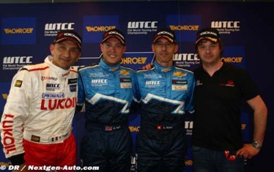 Huff and Tarquini shared wins in sunny Easter