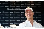 Schumacher n'a pas toujours le temps de regarder les courses