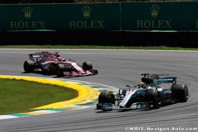 Wolff stupéfait par la remontée de Hamilton au Brésil