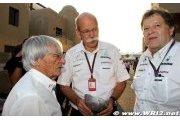 Mercedes happy about Ecclestone's lesser F1 role