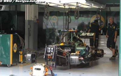 China 2011 - GP Preview - Team Lotus Renault